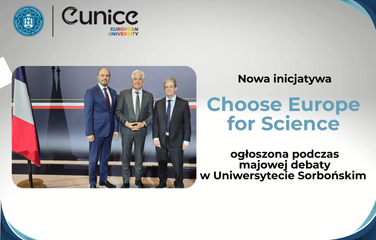 “Choose Europe for Science” - Europa inwestuje w naukę 